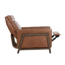 Hospitality furniture - Brown Leather Recliner Chair - www.oroatrade.com