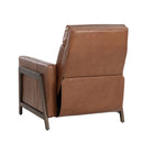 Hospitality furniture - Brown Leather Recliner Chair - www.oroatrade.com
