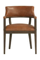 Oak Framed Leather Dining Chair | Splendido Brylea | Oroa.com