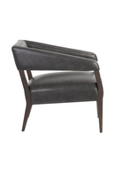 Brown Oak Leather Lounge Chair | Splendido Carlyle | Oroa.com