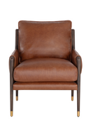 Vintage Style Leather Lounge Chair | Splendido Mauti | Oroa.com
