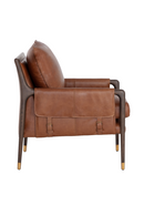 Vintage Style Leather Lounge Chair | Splendido Mauti | Oroa.com