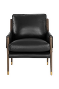Vintage Style Leather Lounge Chair | Splendido Mauti | Oroa.com