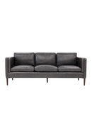 Black Leather Sofa | Splendido Richmond | Oroa.com
