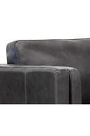 Black Leather Sofa | Splendido Richmond | Oroa.com