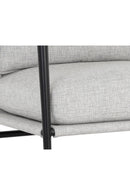 Light Gray Fabric Lounge Chair | Splendido Meadow | Oroa.com