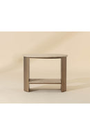 Oval Travertine Side Table | Splendido Roshni | Oroa.com