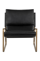 Scooped Leather Lounge Chair | Splendido Zancor | Oroa.com
