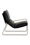 Scooped Leather Lounge Chair | Splendido Zancor | Oroa.com