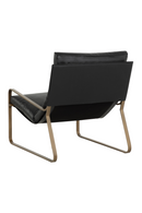 Scooped Leather Lounge Chair | Splendido Zancor | Oroa.com