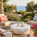 Contemporary Round Indoor/Outdoor Coffee Table | Splendido Lolite