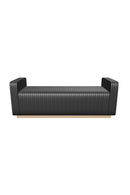 Channel-Tufted Fabric Bench | Splendido Odette | Oroa.com