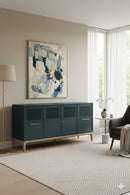 Teal Oak Sideboard | Splendido Rivero | Oroa.com