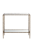 Hand-hammered Metal Nightstand | Splendido Emine | Oroa.com