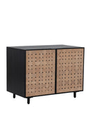 Sueded Tan Leather Sideboard | Splendido Omari | Oroa.com