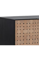 Sueded Tan Leather Sideboard | Splendido Omari | Oroa.com