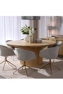 Oak Round Dining Table | Splendido Kalla | Oroa.com