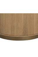 Reeded Oak Side Table | Splendido Kalla | Oroa.com