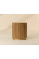 Reeded Oak Side Table | Splendido Kalla | Oroa.com