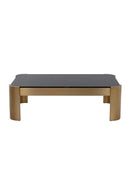 Black Glass Rectangular Coffee Table | Splendido Irvine | Oroa.com