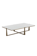 Rectangular White Marble Coffee Table | Splendido Cowell | Oroa.com