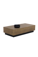 Etched Antique Brass Coffee Table | Splendido Albans | Oroa.com
