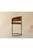 Brown Cantilevered Counter Stool | Splendido Marris | Oroa.com