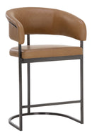 Brown Cantilevered Counter Stool | Splendido Marris | Oroa.com