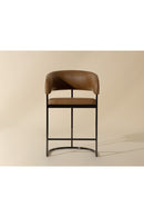 Brown Cantilevered Counter Stool | Splendido Marris | Oroa.com