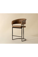 Brown Cantilevered Counter Stool | Splendido Marris | Oroa.com