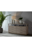 6-Drawer Oak Veneer Dresser | Splendido Danette | Oroa.com