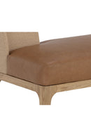 Brown Leather Seat Banquette | Splendido Brocco | Oroa.com