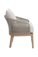Weave Back Indoor/Outdoor Lounge Chair | Splendido Capri | Oroa.com