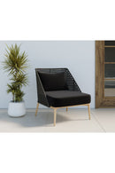 Woven Back Indoor/Outdoor Lounge Chair | Splendido Andria | Oroa.com