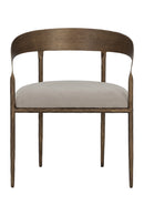 Taupe Gray Seat Dining Chair | Splendido Zanatta | Oroa.com