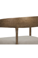 Taupe Gray Seat Dining Chair | Splendido Zanatta | Oroa.com