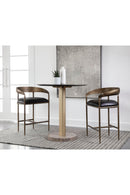 Hammered Metal Counter Stool | Splendido Zanatta | Oroa.com