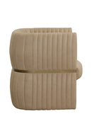 Leather Channeled Lounge Chair | Splendido Tryor | Oroa.com