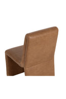 Hospitality furniture - Brown Leather Dining Chair - www.oroatrade.com