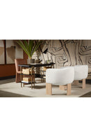 Hospitality furniture - Brown Leather Dining Chair - www.oroatrade.com