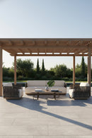 Gray Polyrod Indoor/Outdoor Sofa | Splendido Ravenna