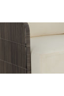 Gray Polyrod Indoor/Outdoor Swivel Chair | Splendido Ravenna