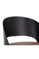 Brown Leather Seat Bar Stool | Splendido Dezirae | Oroa.com