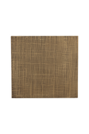 Etched Antique Brass Side Table | Splendido Albans | Oroa.com