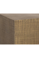 Etched Antique Brass Side Table | Splendido Albans | Oroa.com