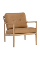 Button-Tufted Leather Lounge Chair | Splendido Gilmore | Oroa.com