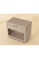 Light Oak Wood-Tile Nightstand | Splendido Akava | Oroa.com