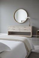Oak Wood Tile 4-Drawer Dresser | Splendido Akava | Oroa.com