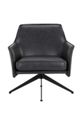 Swivel Leather Lounge Chair | Splendido Crosby | Oroa.com