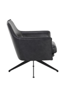 Swivel Leather Lounge Chair | Splendido Crosby | Oroa.com